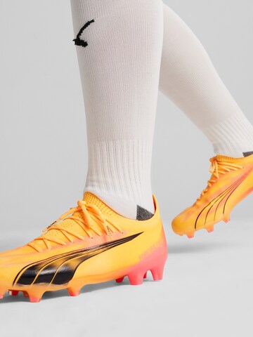 PUMA Παπούτσι ποδοσφαίρου 'ULTRA ULTIMATE' σε κίτρινο