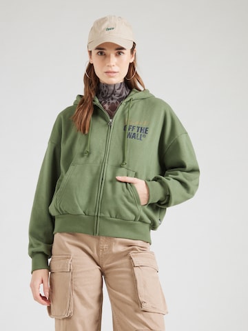 Hanorac 'Ladywall Retro' de la VANS pe verde: față