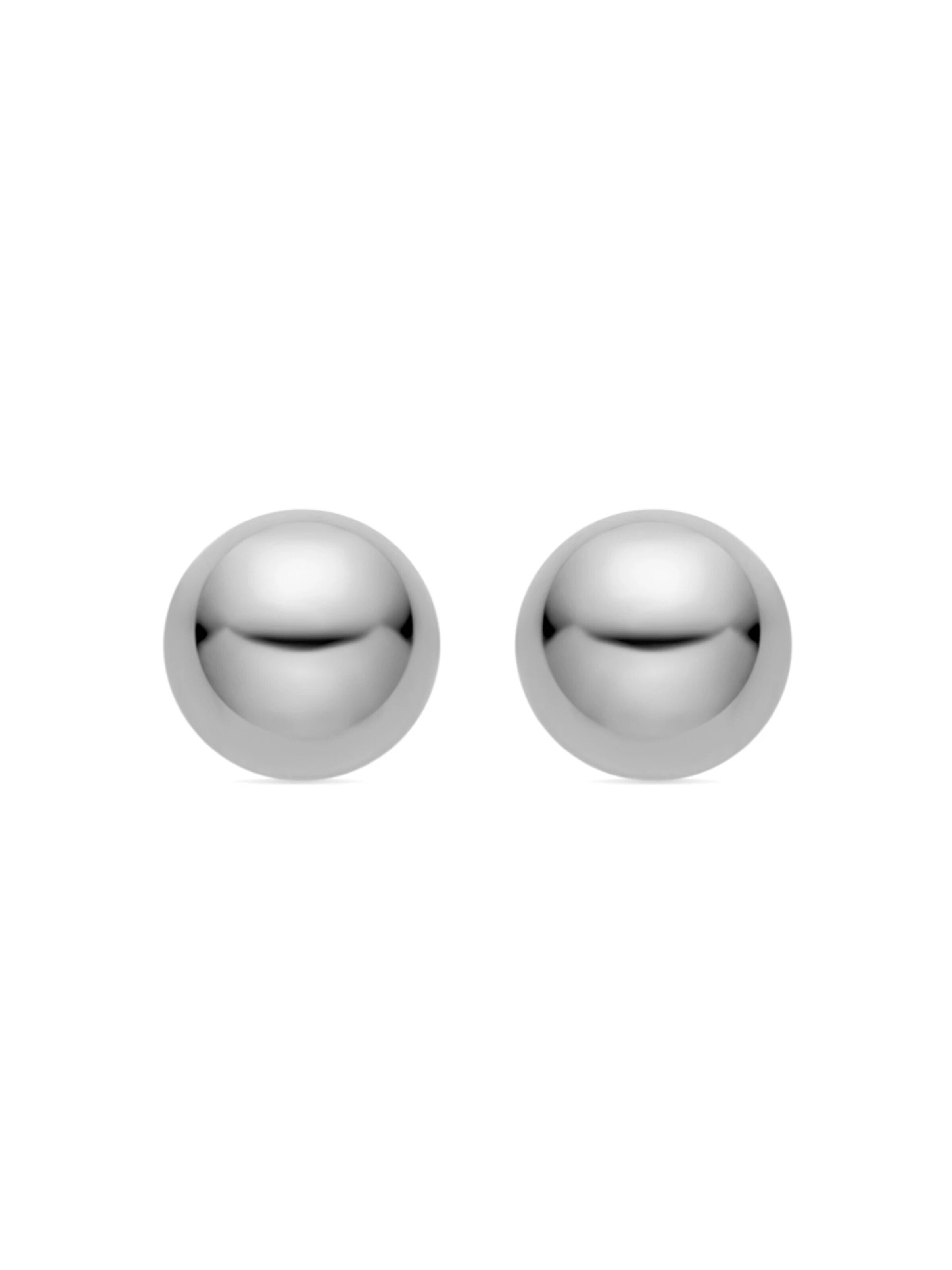 LUXBYLUX Earrings in Silver: front