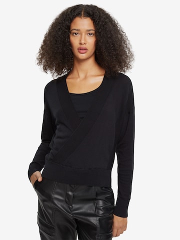 ESPRIT Sweater in Black: front