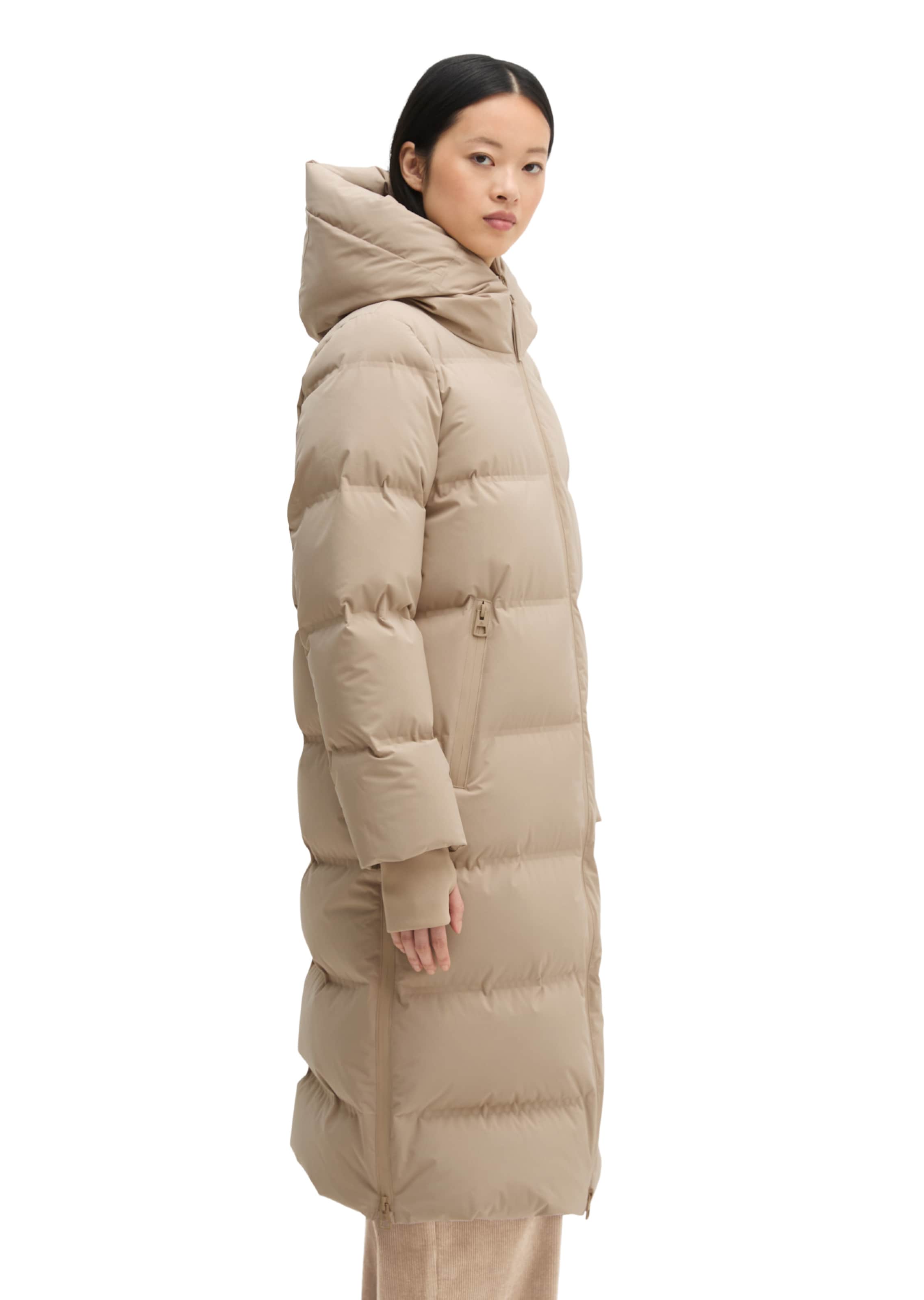 Marc O'Polo Raincoat 'MOP x Function' in Beige