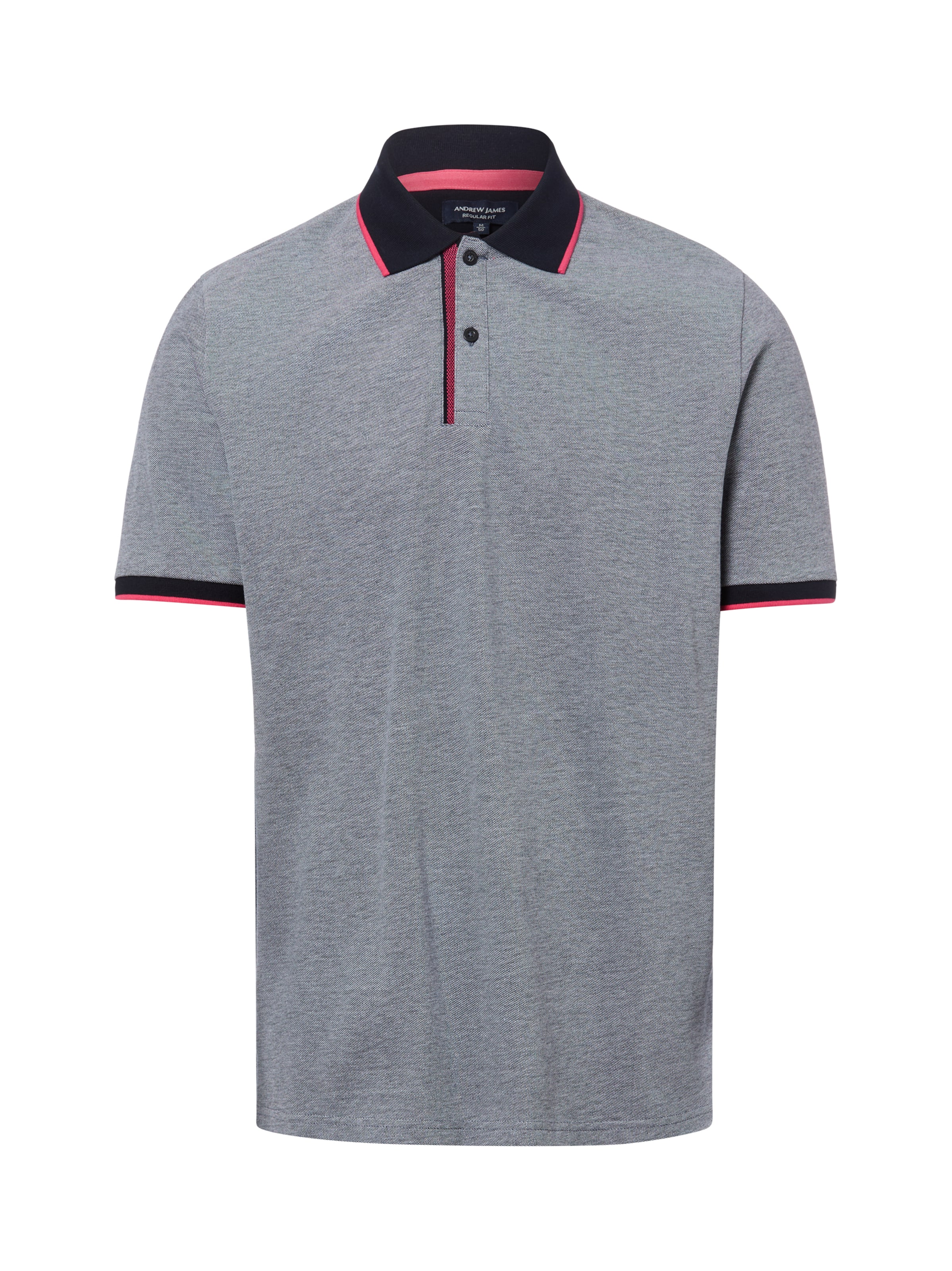 T-Shirt Andrew James en gris : devant