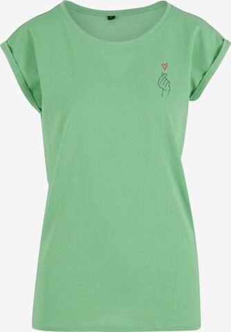 Urban Classics Shirt in Grün: Vorderseite