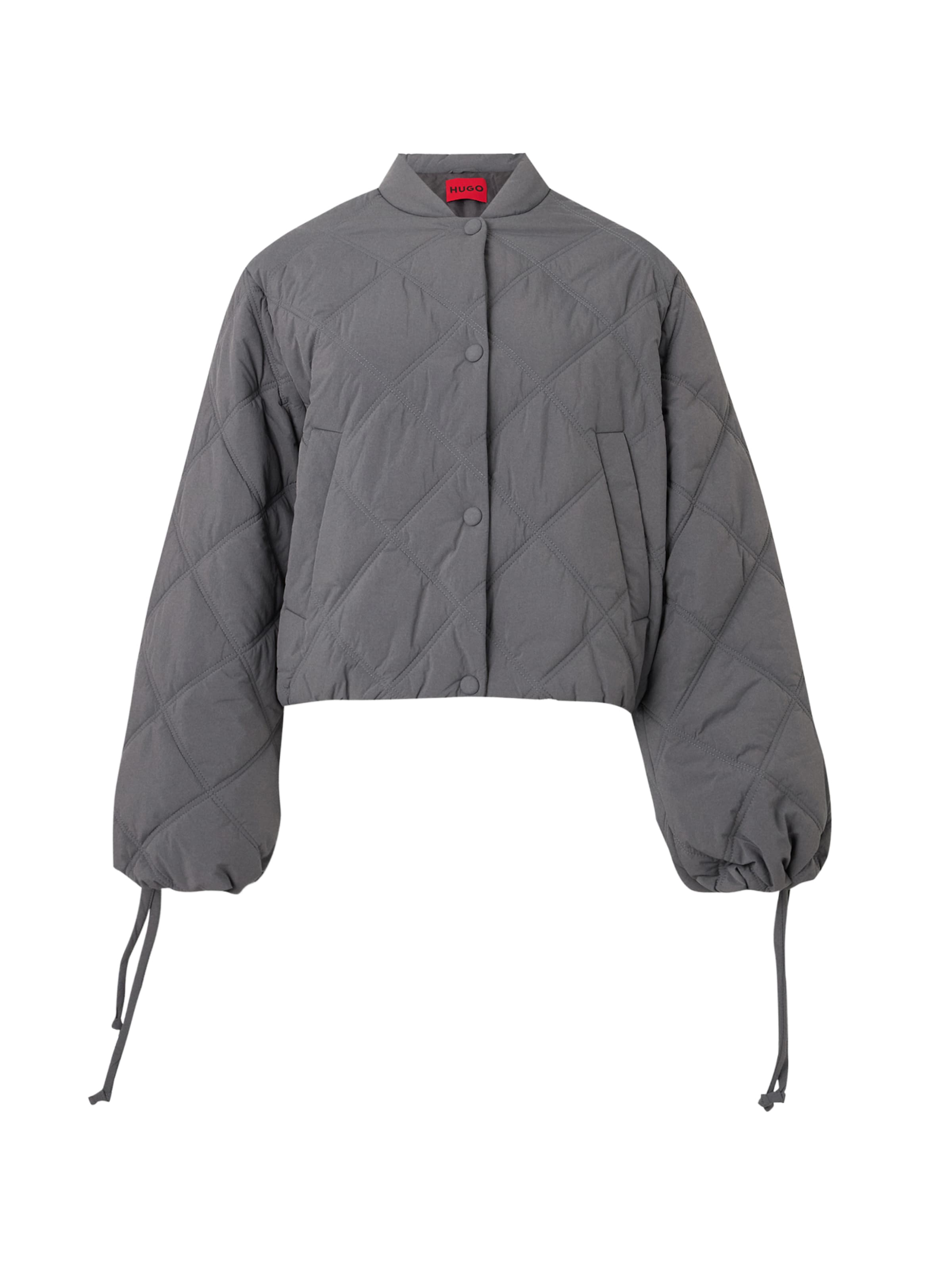 HUGO Φθινοπωρινό και ανοιξιάτικο μπουφάν 'Fasteppa-1' σε σκούρο γκρι, Άποψη προϊόντος