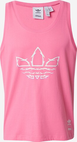 ADIDAS ORIGINALS T-shirt 'Pride' i rosa: framsida