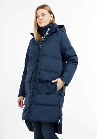 Manteau d’hiver DreiMaster Maritim en bleu : devant