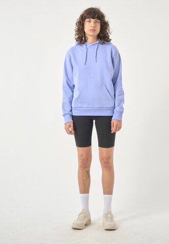 Cleptomanicx Kapuzensweatshirt 'Hooded Ligull' in Blau