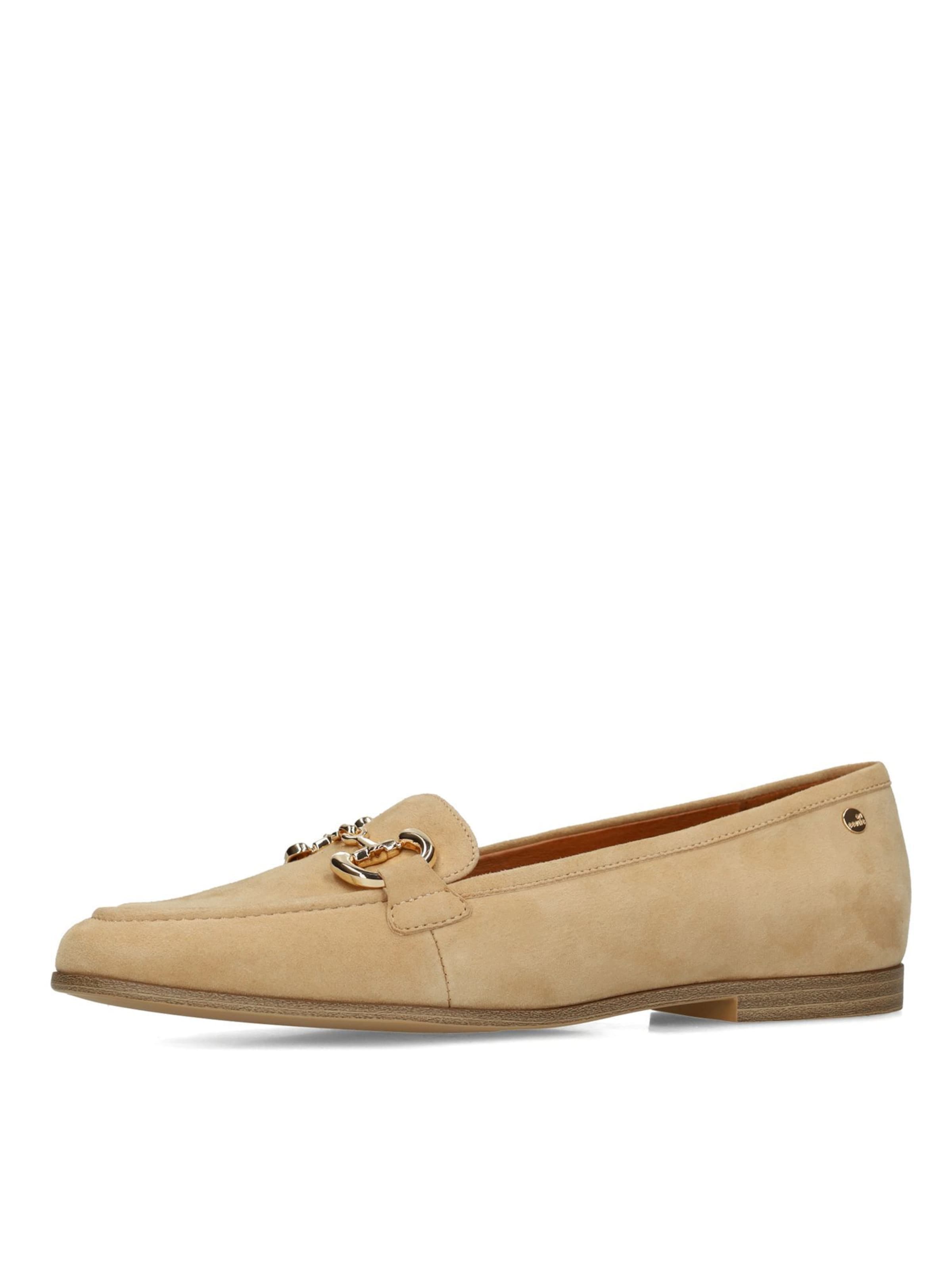 Chaussure basse no stress en beige : devant