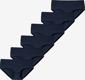 SCHIESSER Broekje ' Invisible Cotton ' in Blauw: voorkant