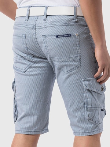 CIPO & BAXX Regular Cargohose in Blau