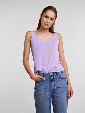 PIECES Top 'Kamala' in Purple: front