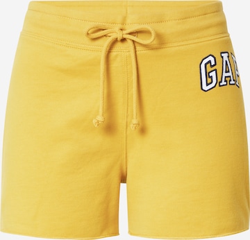 Pantaloni di GAP in giallo: frontale