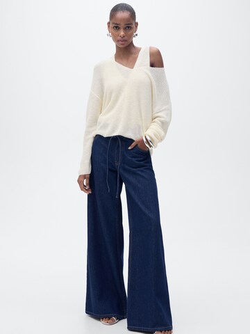 MANGO Sweater 'JAZMIN' in Beige