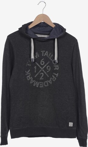 TOM TAILOR Sweatshirt & Zip-Up Hoodie in S in Grey: front
