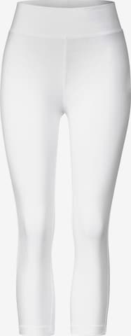 Skinny Leggings CECIL en blanc : devant