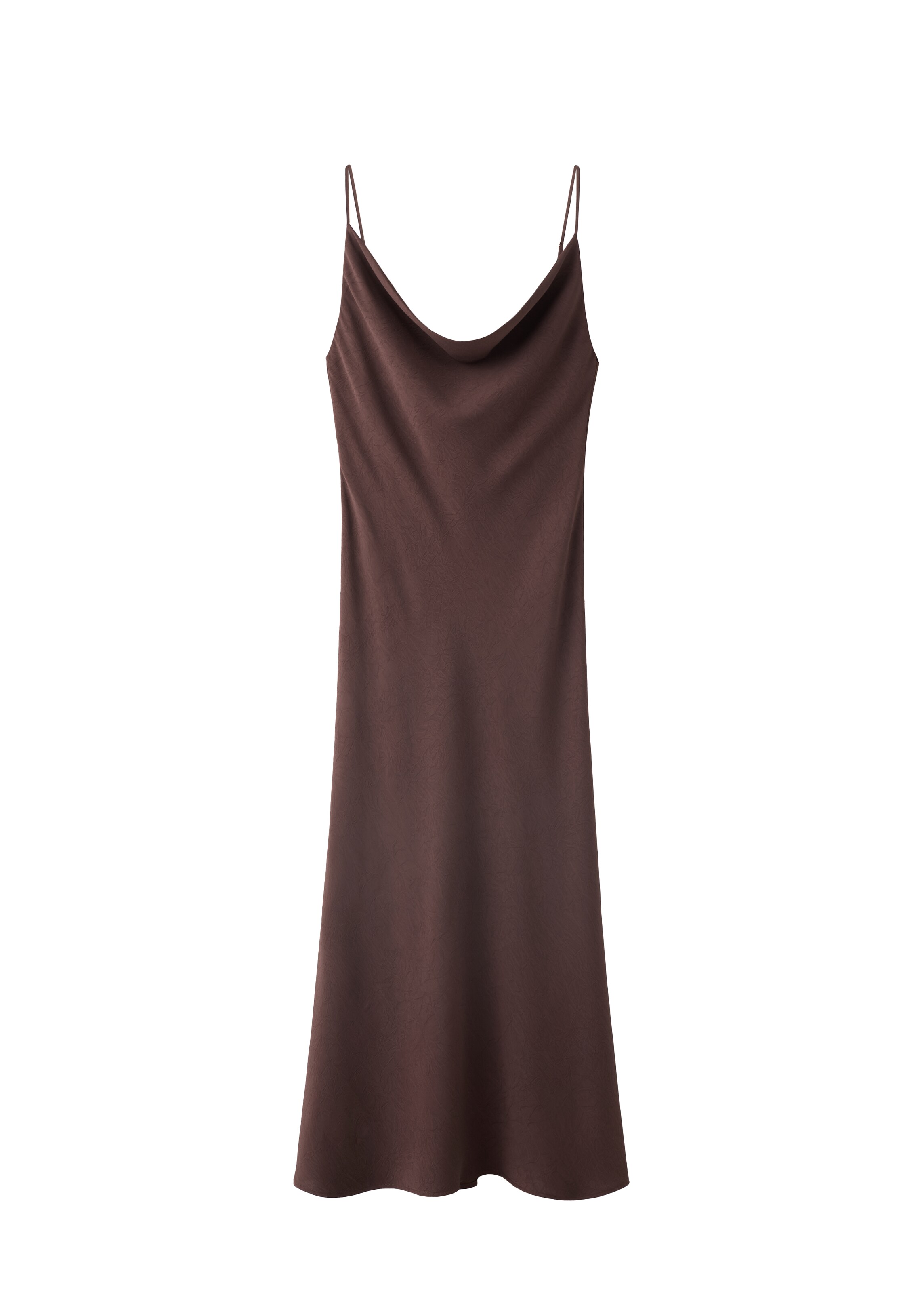 MANGO Dress 'ROUJE' in Brown: front