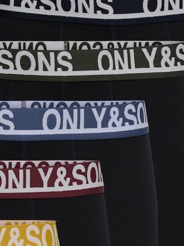 Only & Sons Шорты Боксеры 'ONSTrey' в Черный