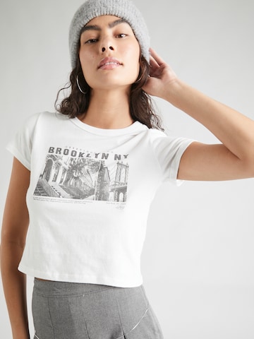 T-shirt HOLLISTER en blanc