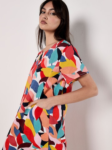 Robe 'Cocoon' Apricot en mélange de couleurs