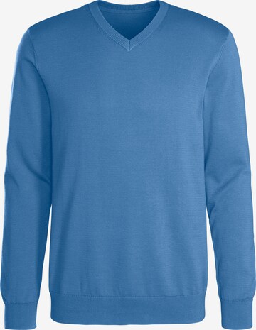 H.I.S Sweater 'EM LBG' in Blue: front