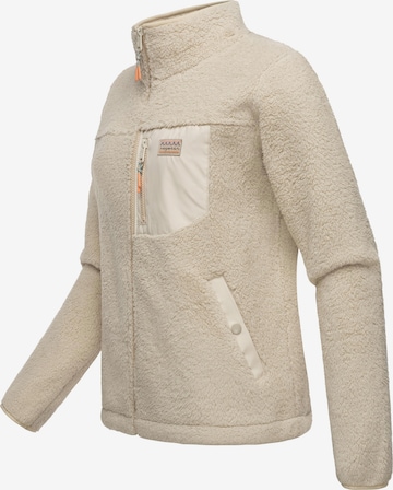 Ragwear Fleece Jacket 'Alaris' in Beige