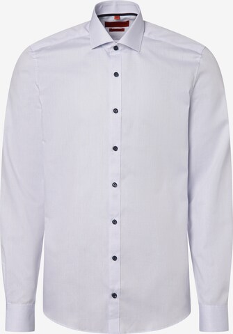 Finshley & Harding Slim fit Business Shirt in White: front