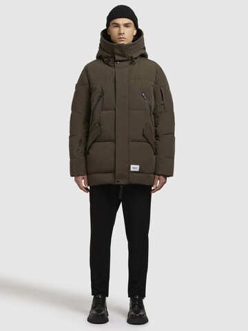 khujo Winterjacke 'KANF' in Grün