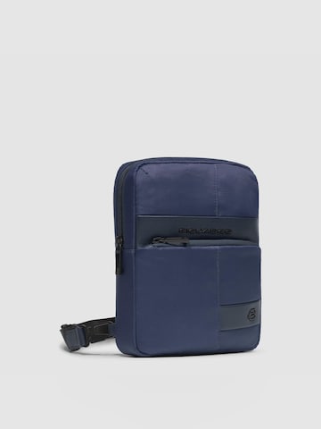 Piquadro Schoudertas in Blauw