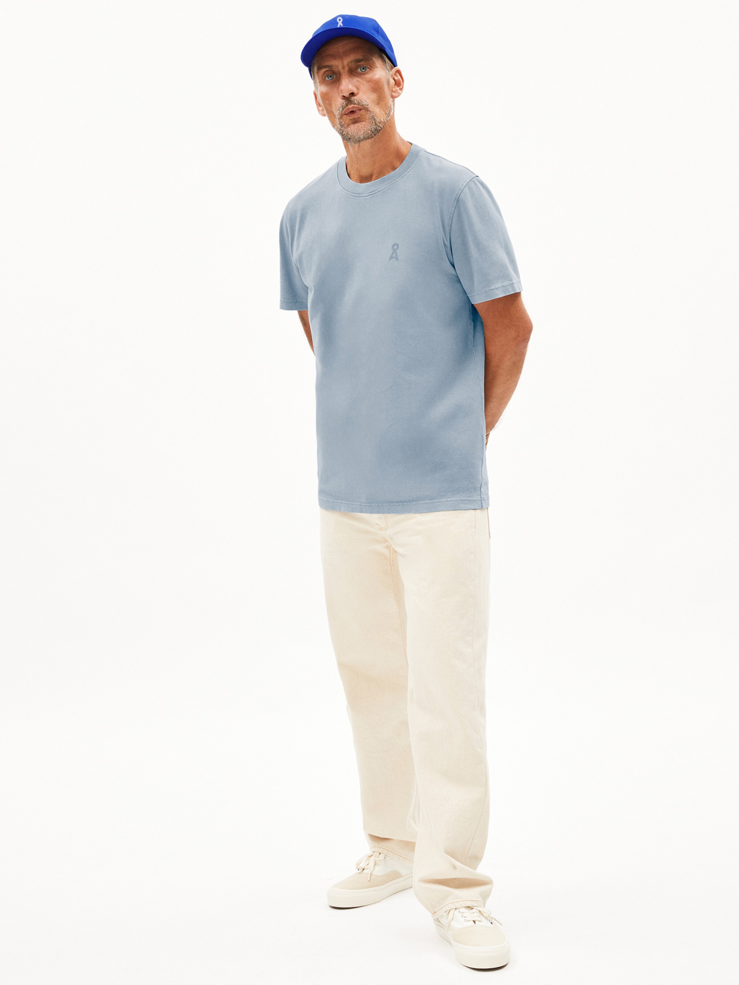 ARMEDANGELS Shirt in Blue: front