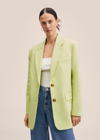 MANGO Blazers 'Ayca' in Groen: voorkant