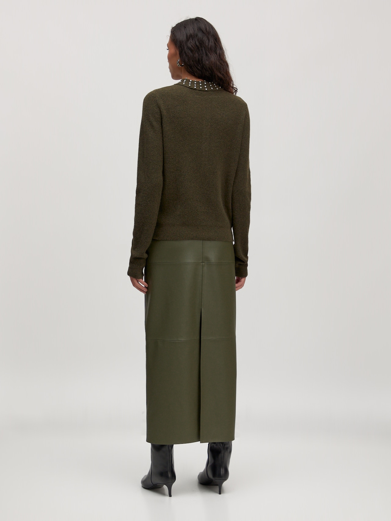 EDITED Pullover 'Giuliana' cachi