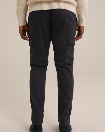 WE Fashion Tapered Cargo nadrágok - fekete