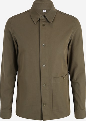 Studio Seidensticker Regular fit Button Up Shirt in Green: front