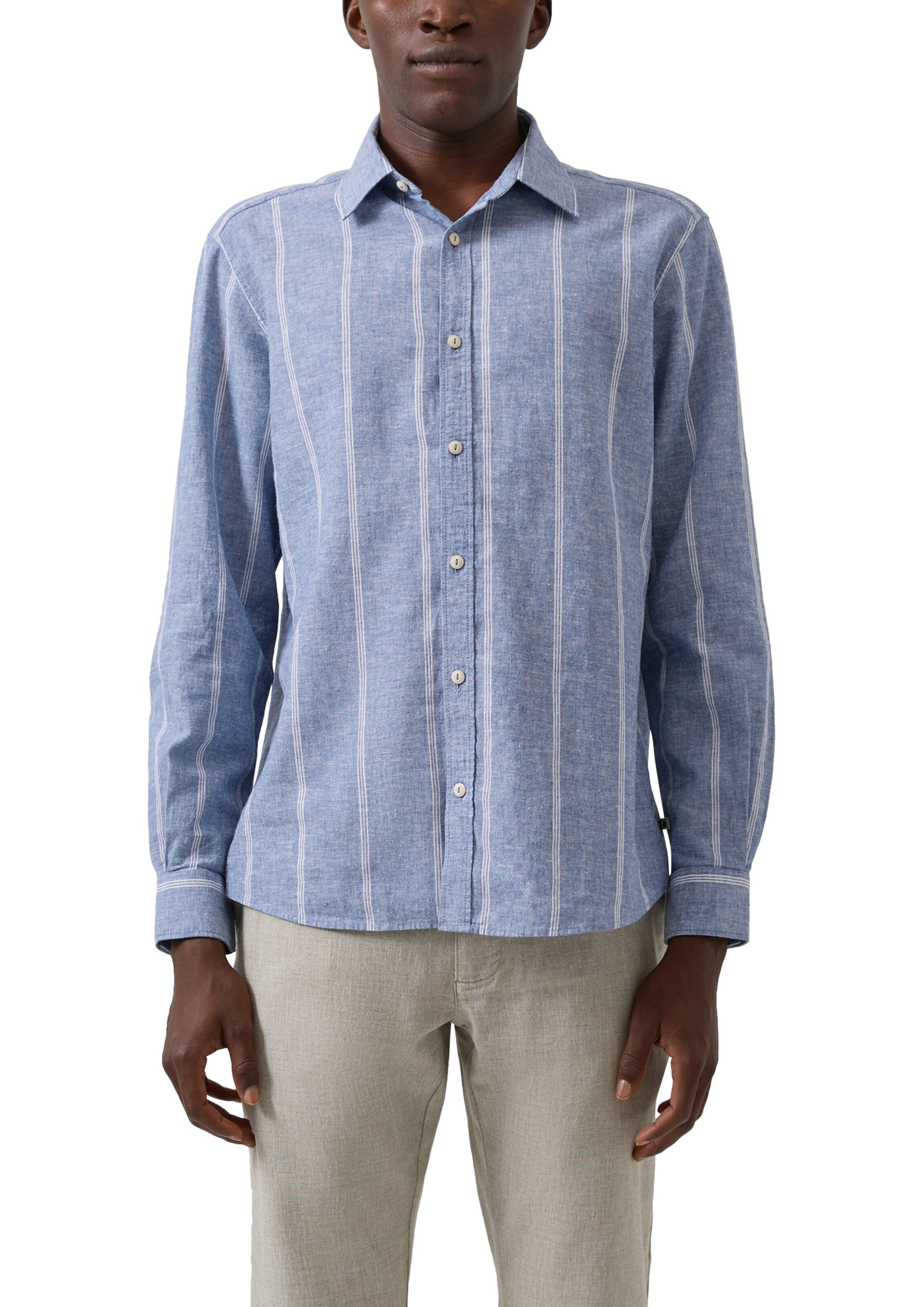 Coupe regular Chemise s.Oliver en bleu