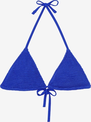 CALZEDONIA Bikinitop in Blau: Vorderseite