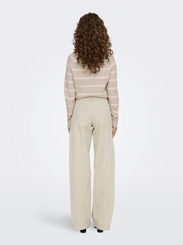 ONLY Wide leg Byxa 'ONLMadison-Lisy' i grå