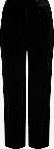 Loosefit Pantalon Ulla Popken en noir : devant