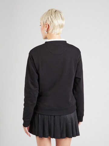 Felpa 'CN LOVE TRIANGLE SWEATSHIRT' di GUESS in nero