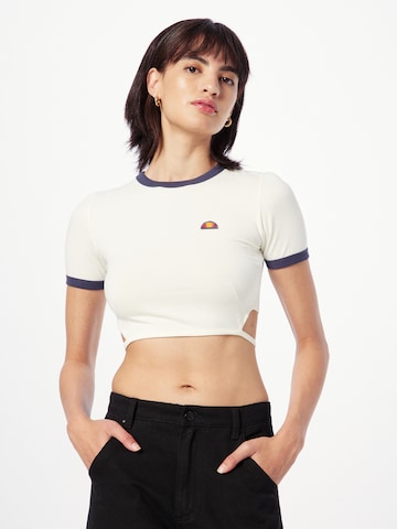 ELLESSE T-shirt 'Chee' i vit: framsida