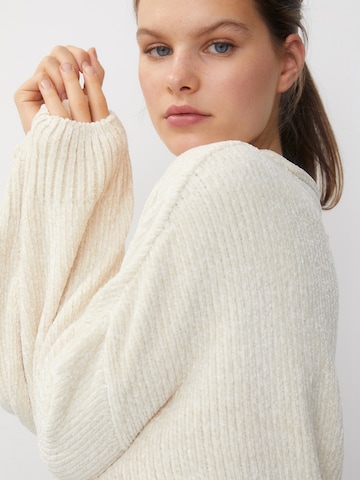 Pull&Bear Sweter w kolorze beżowy