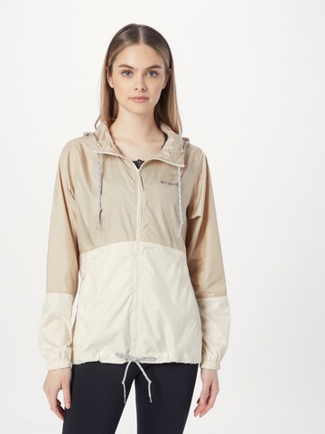 Veste fonctionnelle 'Flash Forward' COLUMBIA en beige : devant