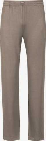 Pantalon de pyjama 'Jefferson' Mey en marron : devant