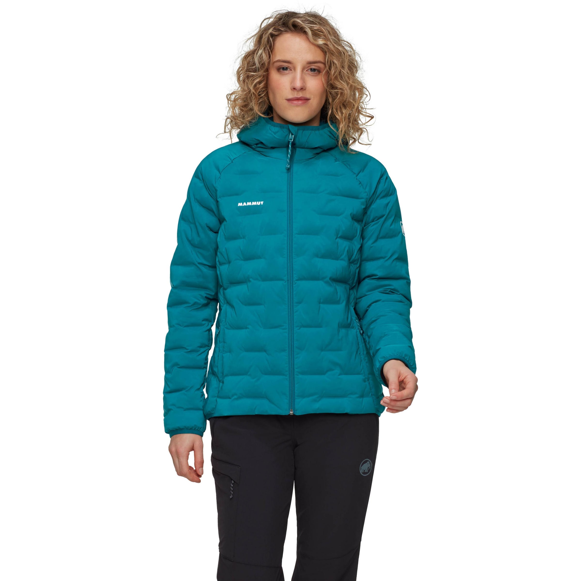 MAMMUT Outdoor Jacket 'Sender' in Green: front
