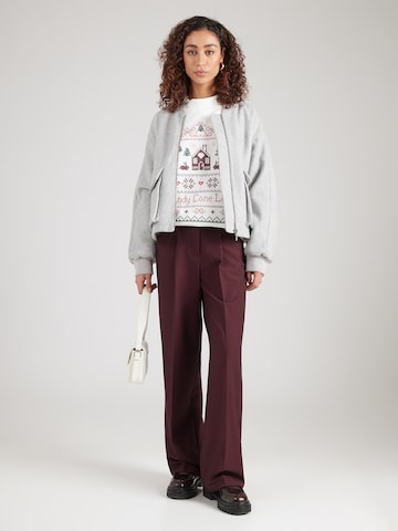 Felpa 'XMAS' di HOLLISTER in bianco