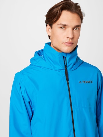 ADIDAS TERREX Outdoorjas in Blauw