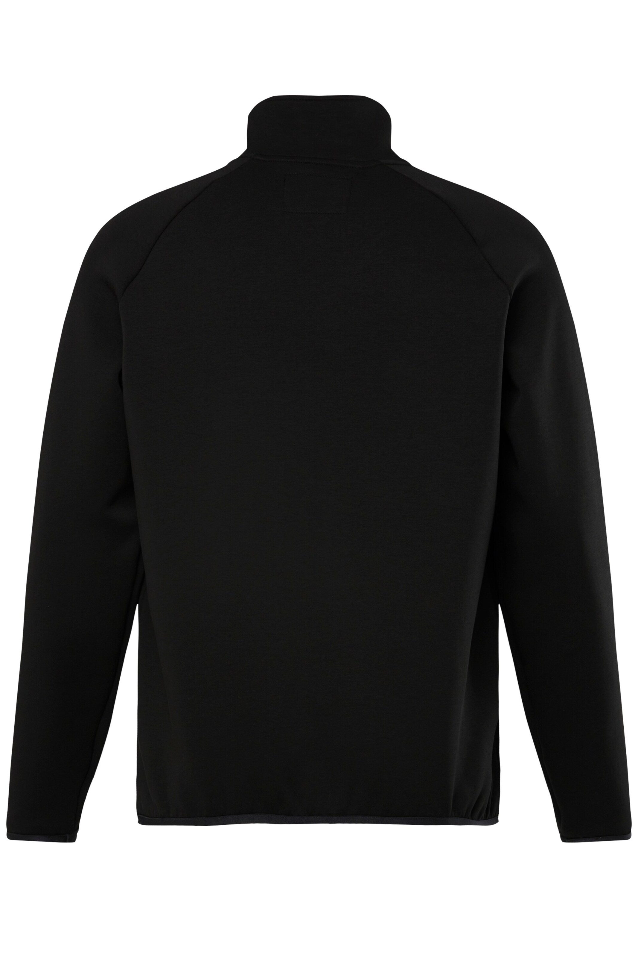 JAY-PI Zip-Up Hoodie in Black