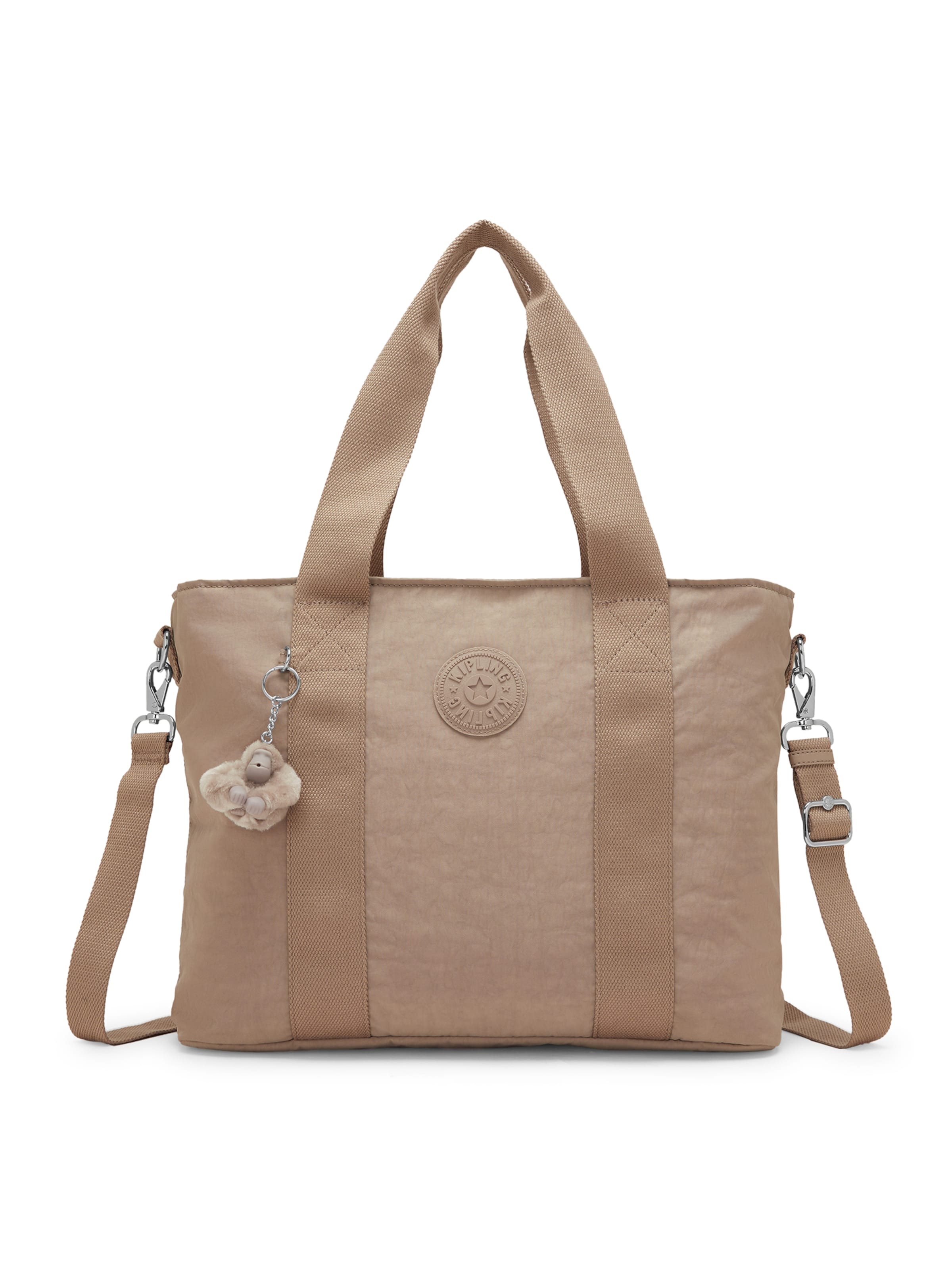 KIPLING Shopper táska 'Minta L Up' - bézs: elől