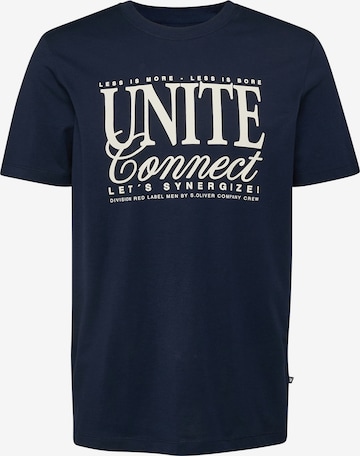 s.Oliver Shirt in Blue: front