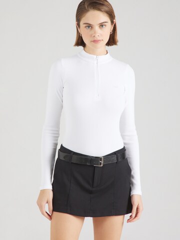 T-shirt HOLLISTER en blanc : devant