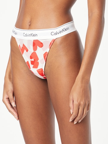 Calvin Klein Underwear Thong in Mixed colors: front